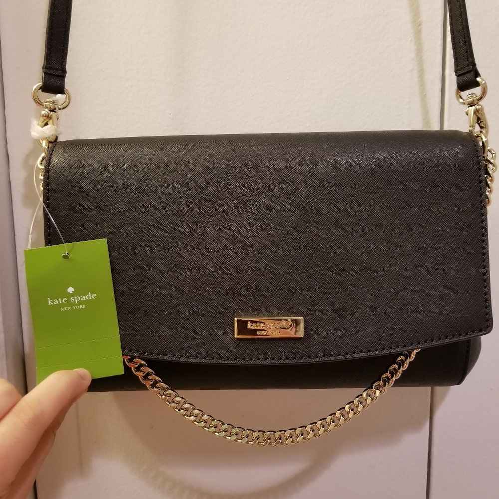 NWT Kate Spade Greer Laurel Way Black Crossbody
